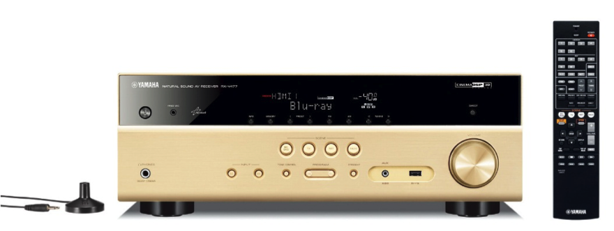 新款上市：RX-V477/HTR-4067，雅馬哈5.1聲道數(shù)碼家庭影院收音擴(kuò)音機(jī) 