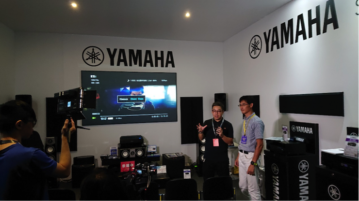 2018 香港高級視聽展 Yamaha環繞聲黑科技SURROUND:ai 引爆全場