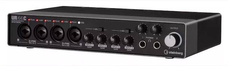 升級 USB-C 和 32/192:Steinberg 發(fā)布 UR22C、UR44C 和 UR816C 音頻接口