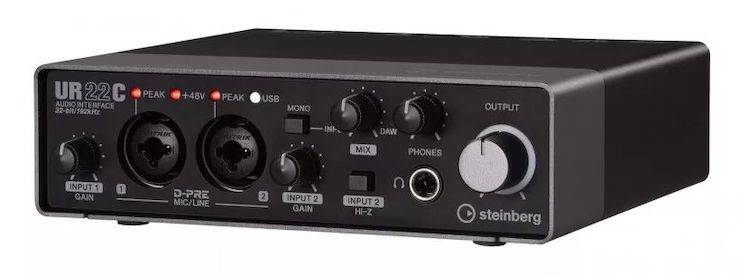 升級 USB-C 和 32/192:Steinberg 發(fā)布 UR22C、UR44C 和 UR816C 音頻接口