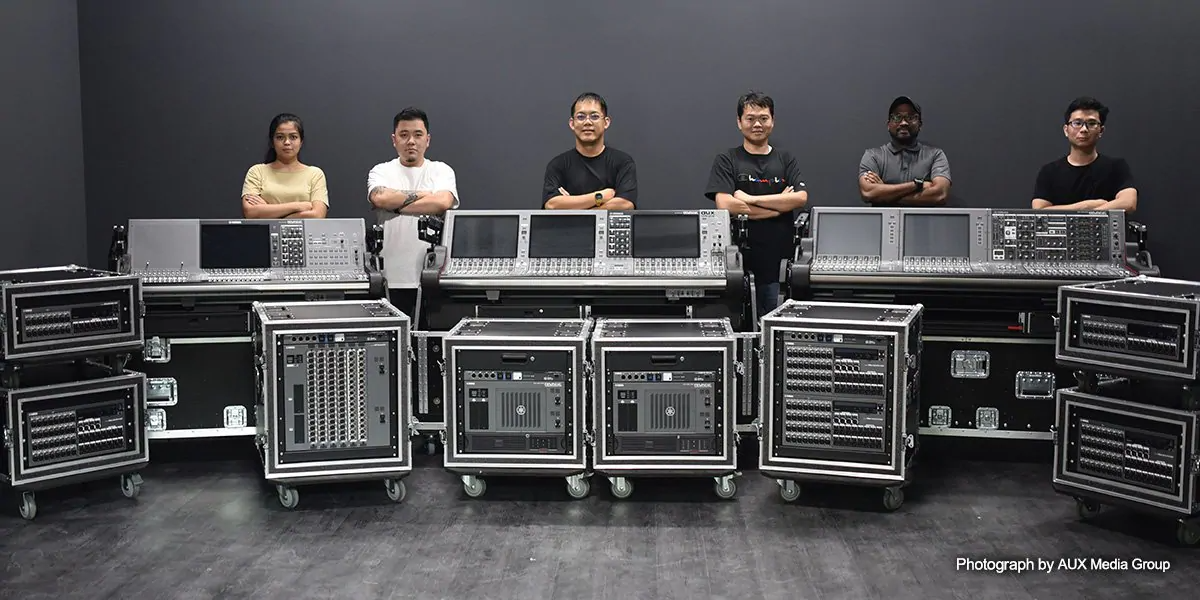 AUX Media Group升級雅馬哈設備,為未來和在線活動蓄力
